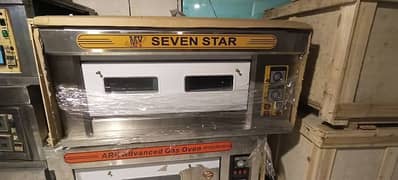 pizza oven imported, conveyor, fryer, dough mixer, dough rooler, pans