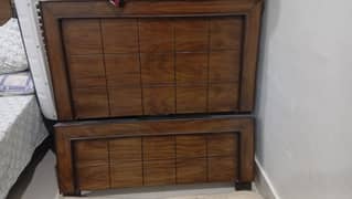 Single bed with mattress