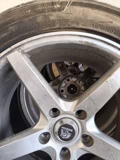Honda rebirth 16 model tyres n rims
