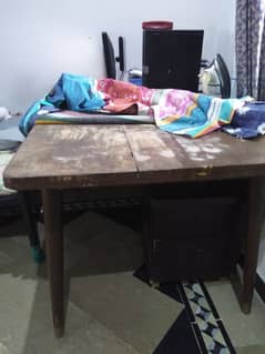 pure wood table