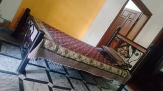 iron bed