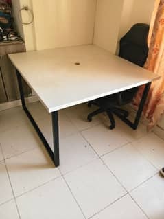 white Office Table Workstation for sale