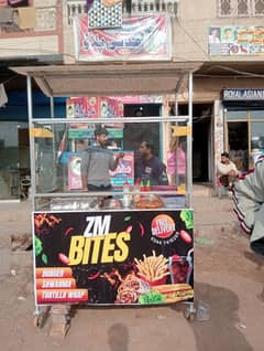 Burger Shawarma counter