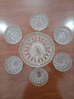ice cream set+dry fruit plate