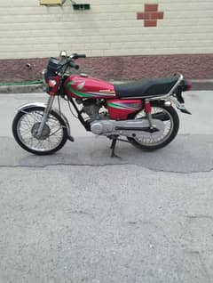 Honda CG 125 2012 Euro two digit 93 number