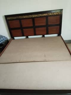 Double Bed with Medicated Mettress
