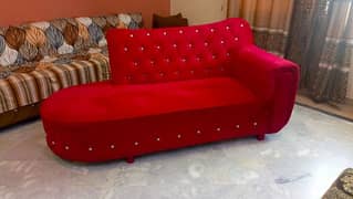 red color dewan sofa