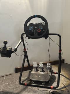 Logitech G29 with stand compatible with PS4/PS5
