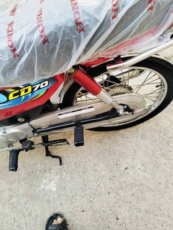 Honda CD 70 2024 Applied for Okara 03457490859 4