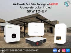 5kw to-up | Solar system | Solar Panels | Complete Solar Project