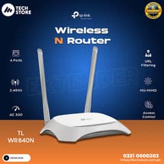 Tplink TL-WR840N 300Mbps Wireless N Router In Pakisatn (Renewed)