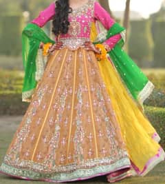 Lehenga/Mehndi Dress/Bridal dress