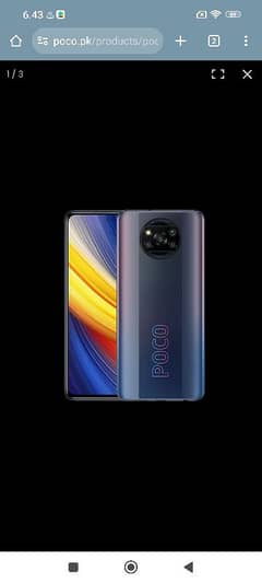POCO X3 PRO RAM 8 STORAGE 526 10/10 ONLY 40000