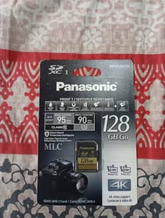 Panasonic 128GB Memory Card For DSLR
