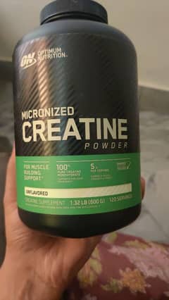 optimum nutrition creatine unflavored