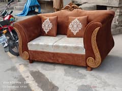 Velvet sofa set - Corner sofa set - Sofa set -Poshish  sofa set
