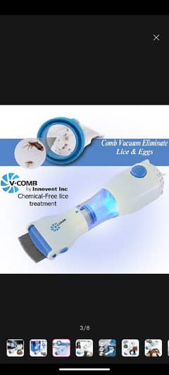 electric anti lice comb