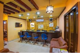 Fully Furnished Area 850 Square Feet Brand New Corporation Office Available For Rent In Main Boulevard Road Gulberg 3 Lahore