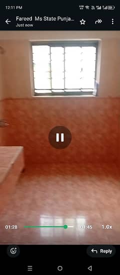 1 Kanal Upper portion available in State Life