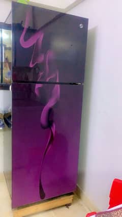Pel glass door refrigerator