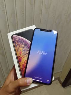 Xs max dual sim factory unlock with box