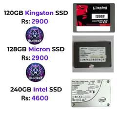 120GB, 128GB, 240GB, 300GB SATA SSD 2.5" inch Branded SSD