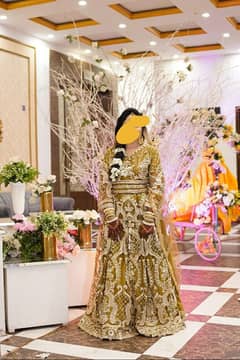 Mehndi Bridal lehnga