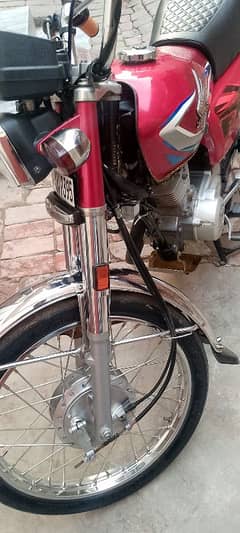 Honda cg125 2021 22 red
