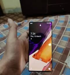 Samsung Galaxy Note 20ultra with box 8/256 gb pta official approved