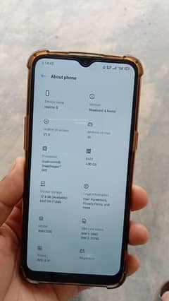 Realmi 5i 4/64 Snapdragon prooccsor ha 7 by 10 ha back