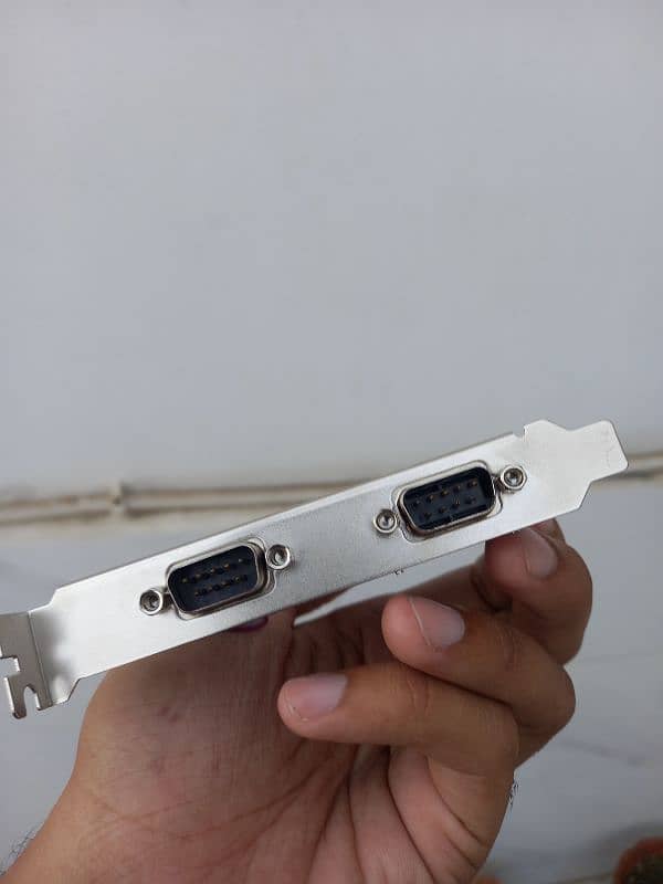 PCI Express RS 232 DB9 Serial Port Card 4
