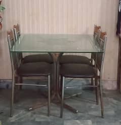 Dinning table with 5 Chairs
