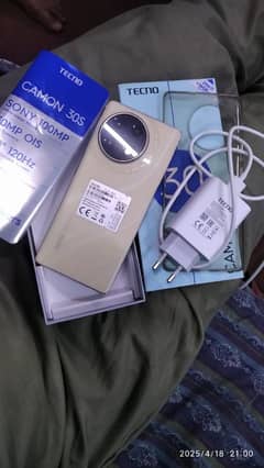 Tecno Camon 30s Brand new lunch condition