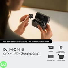 DJI Mic Mini (2 TX + 1 RX + Charging Case)
