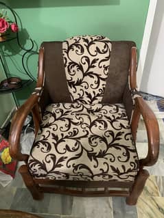Wooden sofa