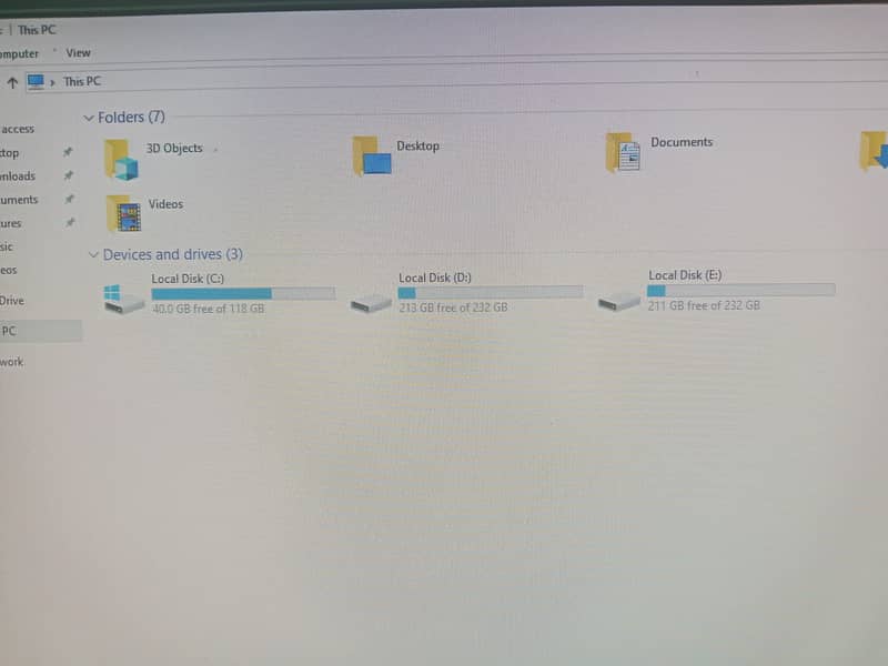 Desktop computer with LED 2
