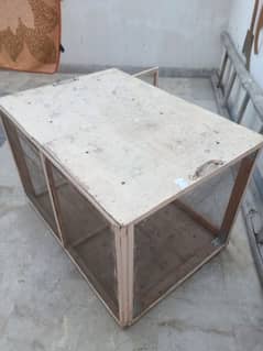 Hen Cage made with original wood for sale