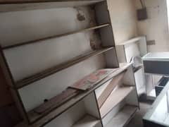 counter and rack    03002677524 1 sale use Kiya hy bx