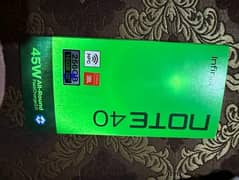 Infinix Note 40