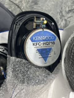 Kenwood Original 718  KFC-HQ718 Speakers Made Veitnam 10/9.5 condition