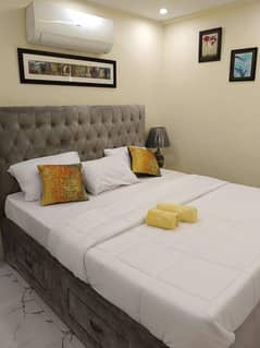 One Bedroom Vip apartment available on daily basis in bahria town LHR
