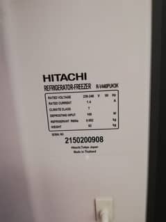 hitachi refrigerator,bought from DUBAI