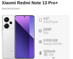 Redmi note 13 Pro+ 5G
