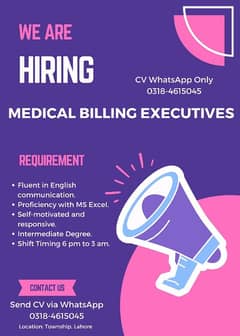 Medical Billing Executive