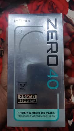 Infinix Zero 40 4G   Box Pack