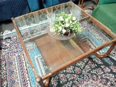 Center Table with 2 side Tables