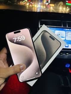 Iphone 15 pro max 256 gb (Hk model)