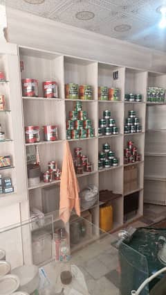 glass and wooden shelves ,racks