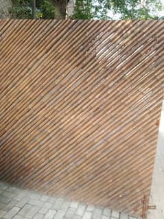 Wooden Door By Bamboos
