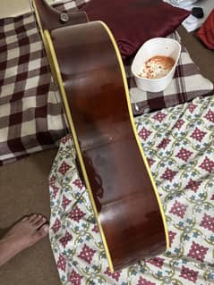 Semi acoustic guitar kapok international guitar brand